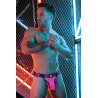 Breedwell Jockstrap Neo Camo Rose Neon